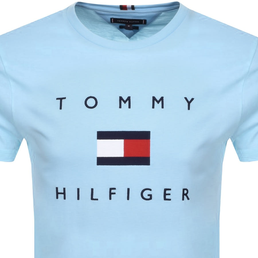 Alternative Image for ProductTommy Hilfiger Flag T Shirt Blue2